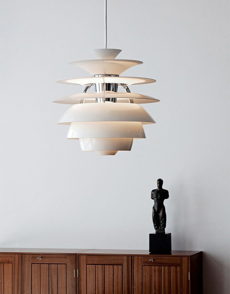 Simple Nordic living room modern restaurant Italian style phsnowball Chandelier P256-1