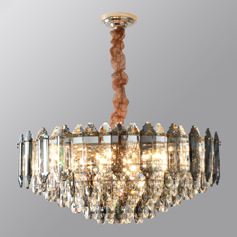 Light luxury postmodern simple living room dining room bedroom Crystal Chandelier  D5613