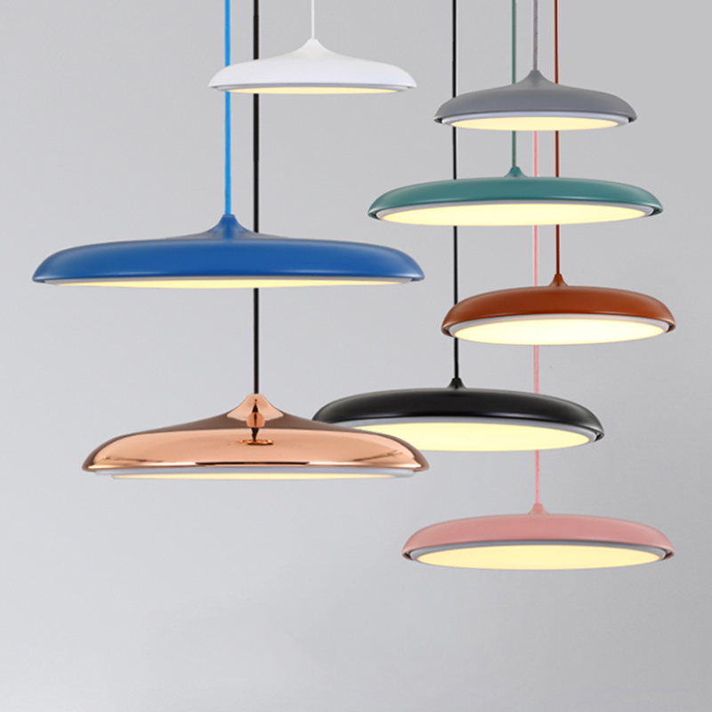 Simple Nordic postmodern iron acrylic aluminum Chandelier P5861