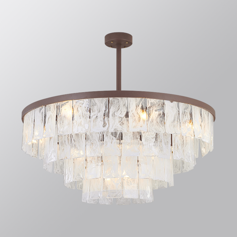 Modern creative living room dining room glass chandelier P5298