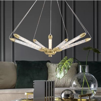 Modern creative acrylic living room dining room bedroom led Chandelier D060