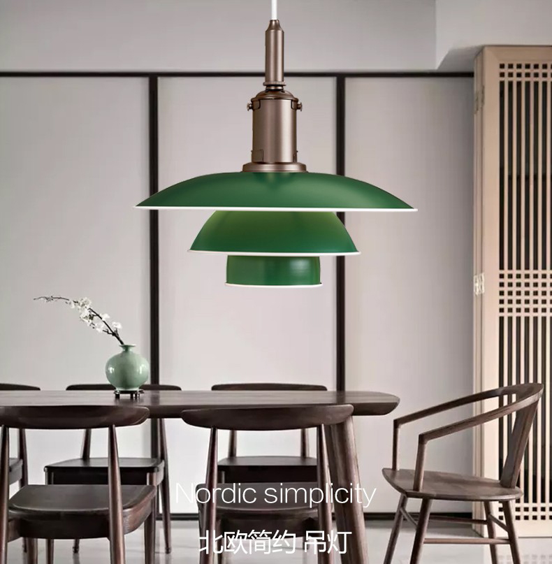 Aluminum Nordic simple classic led restaurant Chandelier Pendant Lamp  P5571