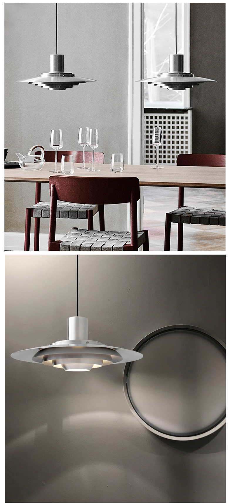 Aluminum Nordic simple classic led restaurant Chandelier P5570