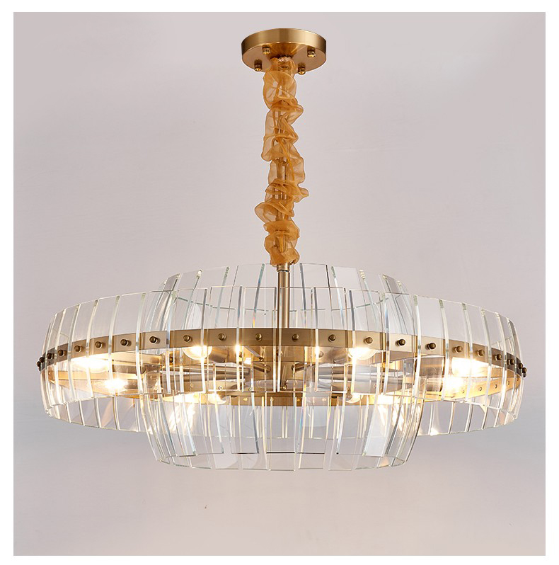 Classic living room dining room European modern LED crystal chandelier P5710