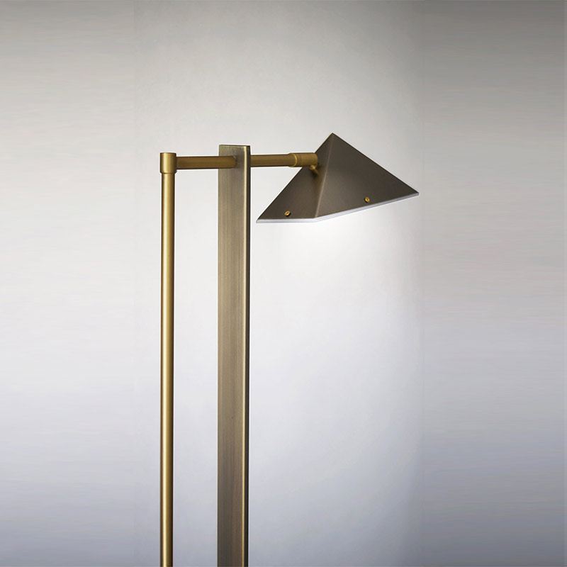 Post modern art led iron art Italian marble floor lamp F994