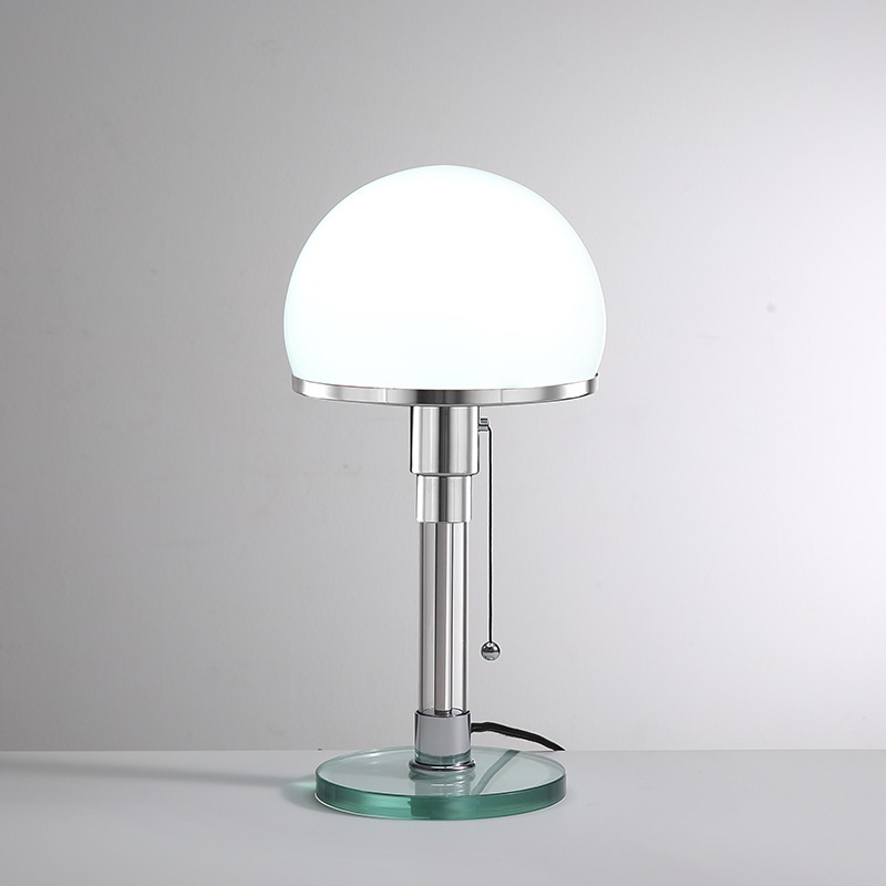 Simple Nordic Light luxury creative Bauhaus glass table lamp glass led table lamp T2038