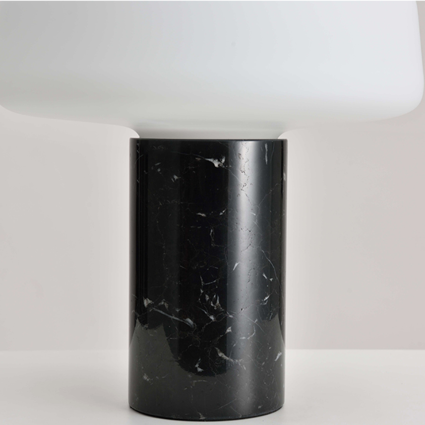 Light luxury postmodern creative marble glass Italian table lamp T335