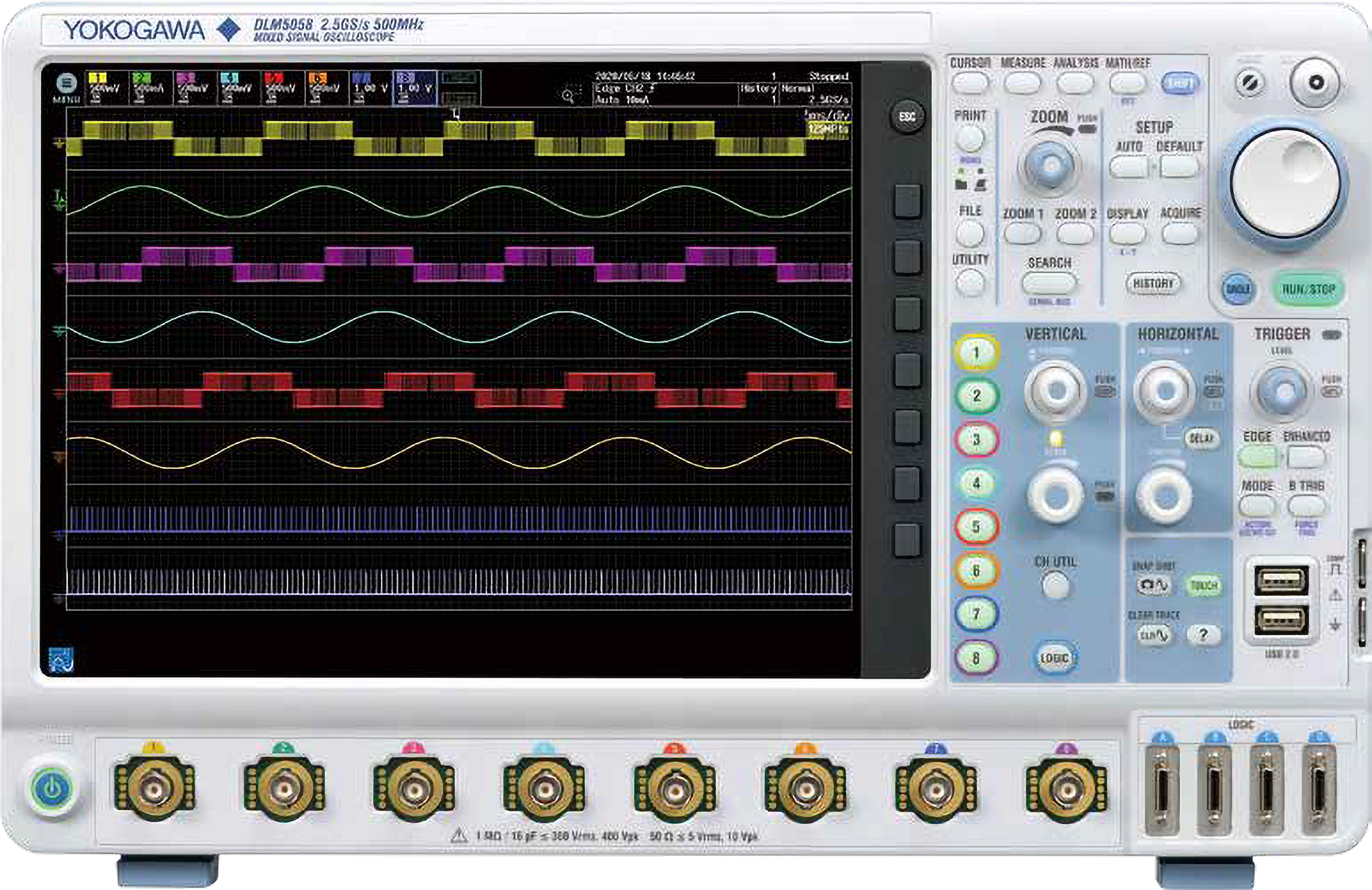 高分辨率示波器 DLM5000HD 系列