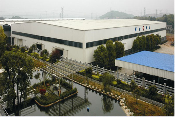 湖南兴隆玻璃公司钢结构厂房