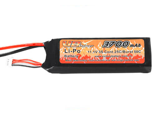 11.1V 3700mAh 25C 遙控飛機(jī)用鋰聚合物電池