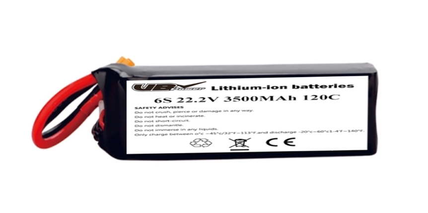 VB 3500mAh 120C 22.2V 6S CineLifter 系列电池