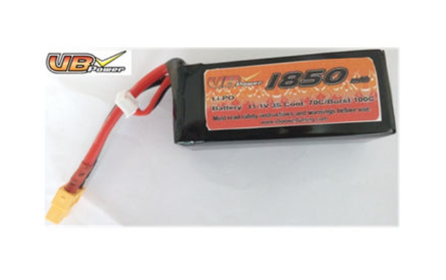 VB Power FPV 無人機賽車電池 11.1V 1850mah 70C 鋰電池，帶 XT60 或 XT60U