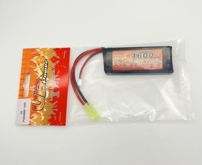 Nimh 2/3A 1600mah 9.6v 电池，气枪迷你包