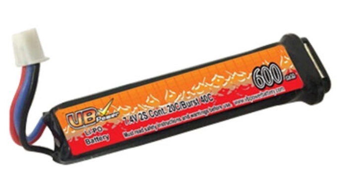 VB 7.4V 600mAh LiPo AEP 电池