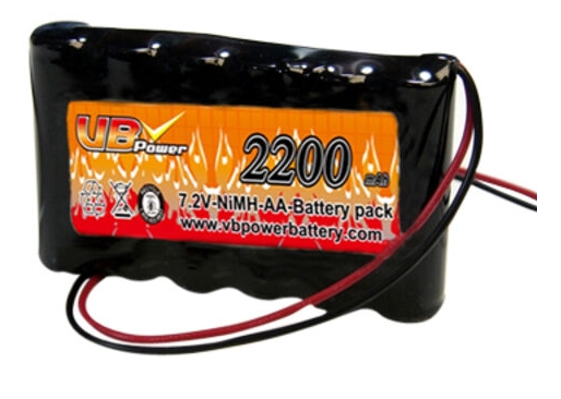 7.2V TAA 2,200mAh 鎳氫電池組，用于無線電話和其他產(chǎn)品