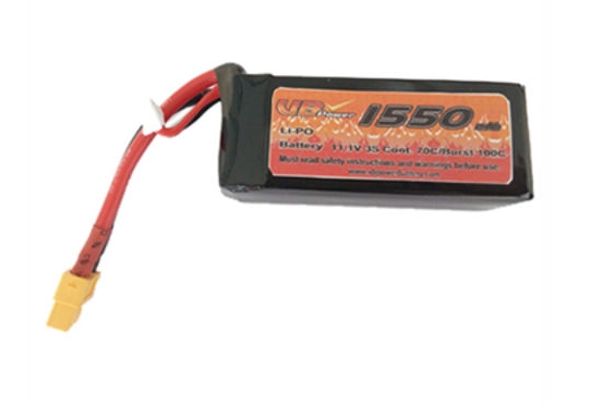 VB Power FPV 無(wú)人機(jī)賽車(chē)電池 11.1V 1550mah 70C 鋰電池，帶 XT60 或 XT60U