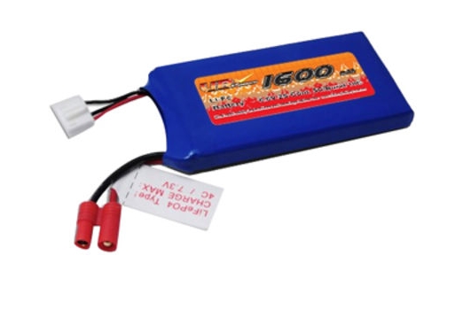 VB LiFePO4 6.6V 1600mAh 5C 放電電流，用于無線電發(fā)射器和接收器