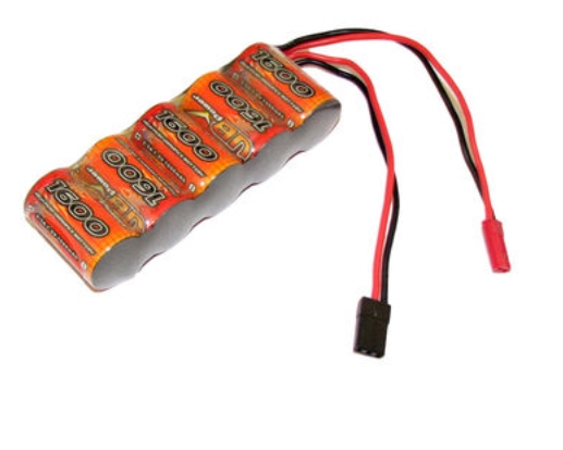 6V 1600mAh 鎳氫電池組，用于 RC 接收器和發(fā)射器