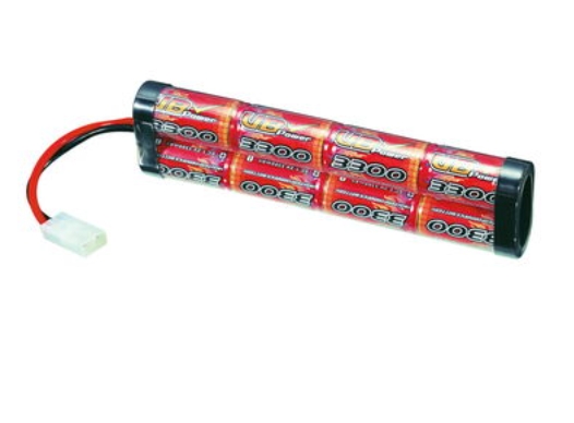 9.6V 3,300mAh 鎳氫電池駝峰組，適用于 Traxxas 電動(dòng)汽車(chē)