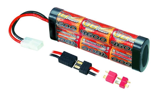 7.2V 鎳氫電池，容量 4,600mAh，用于 RC 愛好