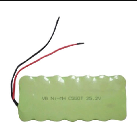  25.2V 鎳氫可充電電池組，由 21x5500mAh 圓柱形 C 型電池供電