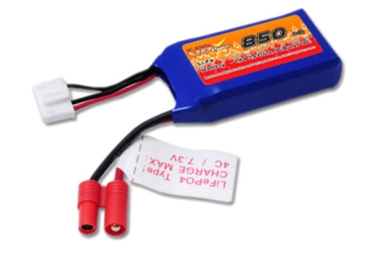 VB LiFePO4 6.6V 850mAh 5C 用于无线电发射器和接收器