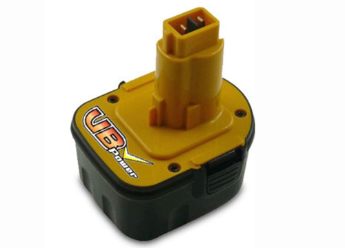 適用于 Dewalt 電動工具的 12V NiMH 替換電池組，容量為 3,000mAh