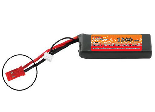 LiPo 1300 3S 11,1V 50C JST