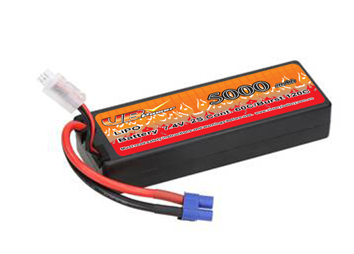 2S 60C Ranger 鋰電池 （7.4V/5000mAh） EC3