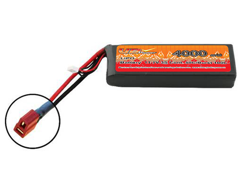 LiPo 4000 3S 11,1V 50C Deans