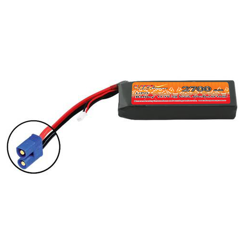 LiPo 2700 3S 11,1V 50C EC3