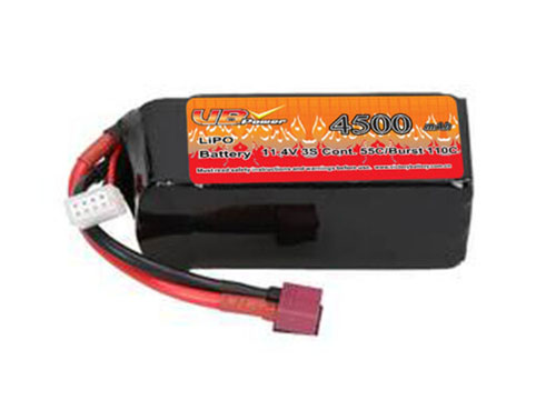 高倍率 3S 55C 11.1V 4500mAh 鋰聚合物電池，用于 Ranger Crawler RC 汽車