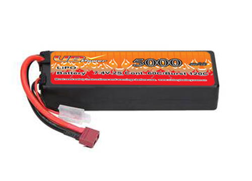 2S 60C Ranger 鋰電池 （7.4V/5000mAh） T 型插頭