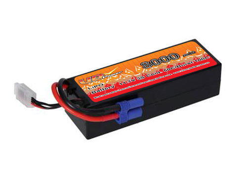 2S 50C Ranger 鋰電池 （7.4V/8000mAh） EC5