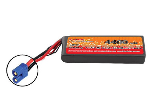 LiPo 4400 3S 11,1V 50C EC3