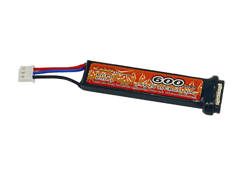 LIPO 600 7.4V 2S 20C