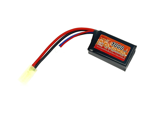 LIPO 1000 7.4V 2S 25C