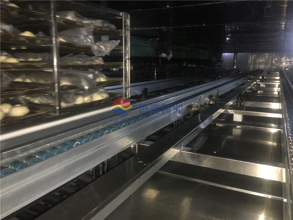 Automatic stereoscopic cooling warehouse
