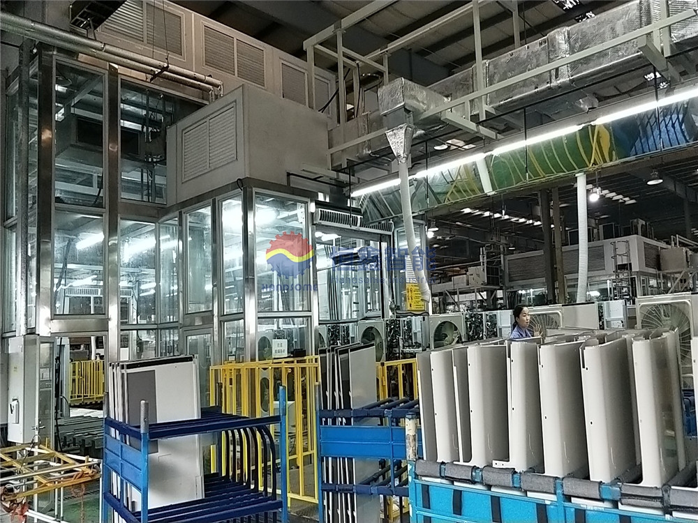 Intelligent production line of household air conditioner