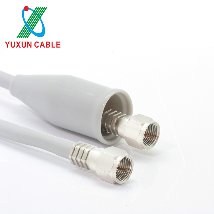 4C-FB cable with F connector (waterproof cap)