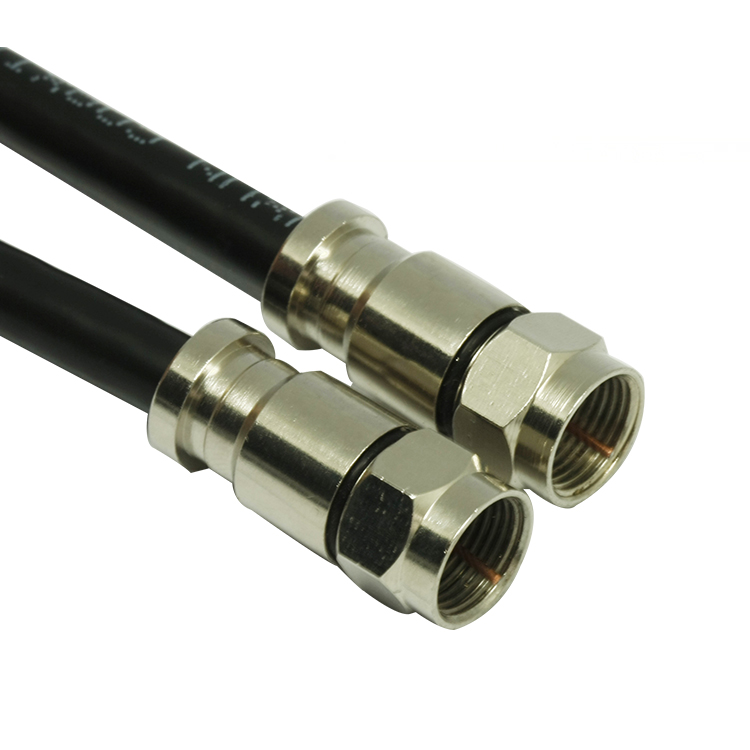 RG6 cable with F Compression connector