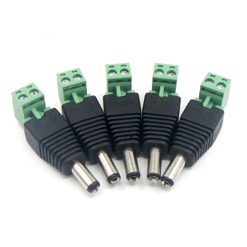 12V DC Male Power Connector for Power Adapter