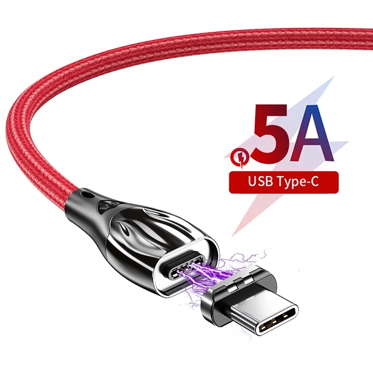 Magnetic Connector 5A Quick Charge USB cable