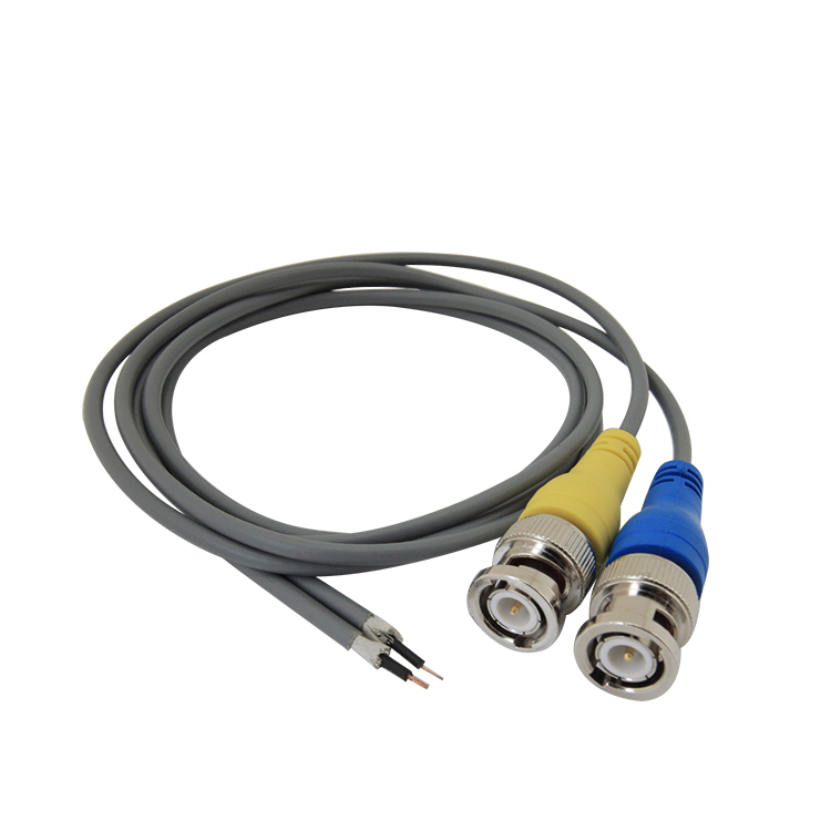 BNC Connector Bare Copper CONDUCTOR RG174 Low Noise Coaxial Cable