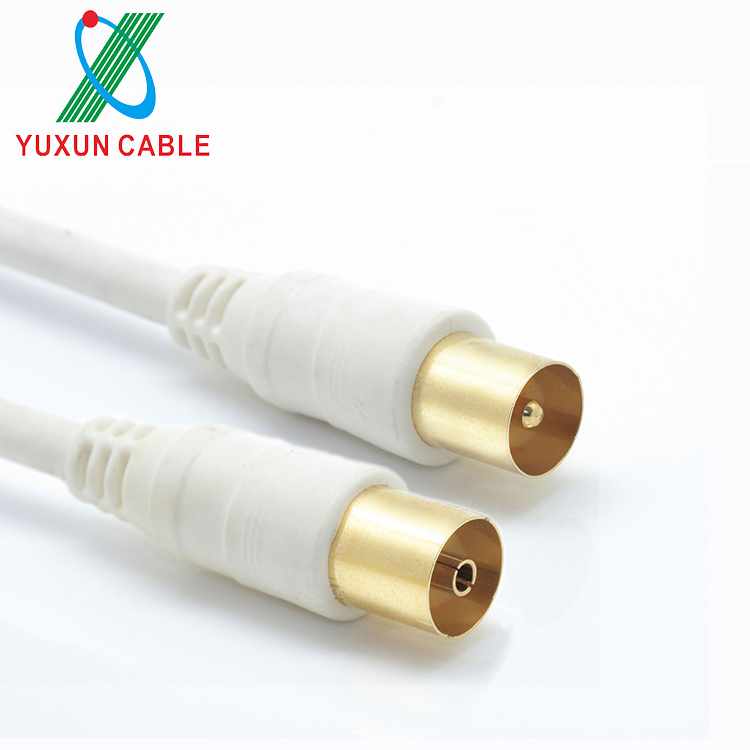 3C2V coaxial cable 9.5TV Connector TV cable 75Ohm TV Antenna Connector Cable