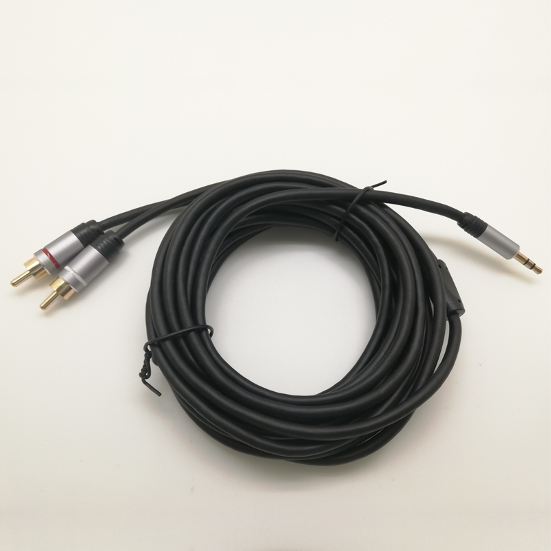 Dual Shielded Gold Plated RCA Audio Cable