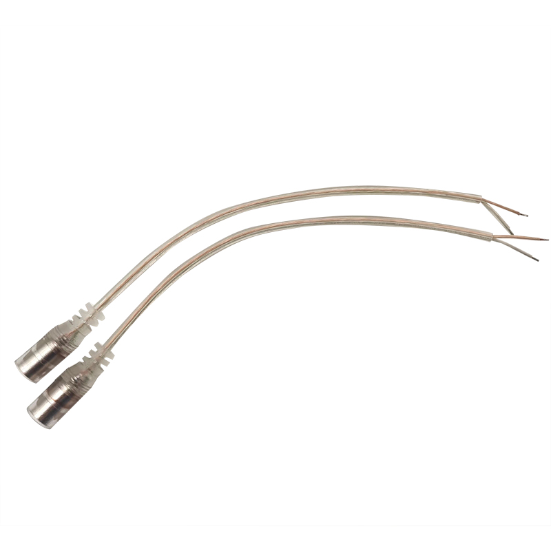 5.5*2.1mm Transparent female Extension DC cable