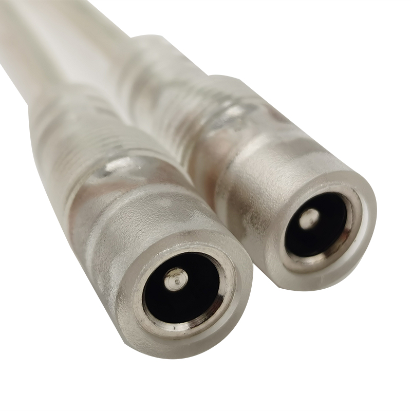 5.5*2.1mm Transparent female Extension DC cable
