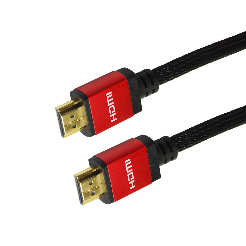 Nylon HDMI Cable For Hdtv Projector Ps4 TV Box  Hdmi Cable