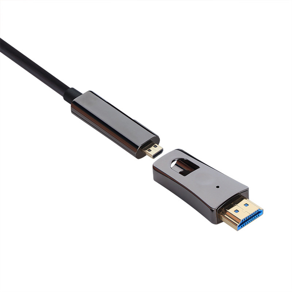 Projector Fiber Optic HDMI AOC Cable 50ft Micro Optical HDMI 5M 20M 40M 150M